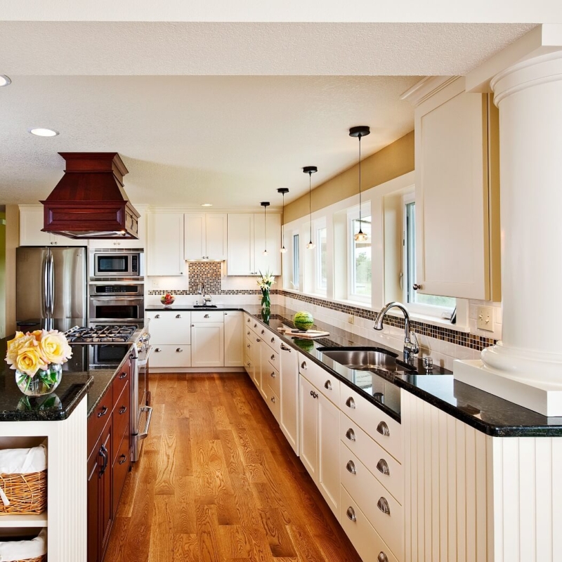 Whole house remodel interior view