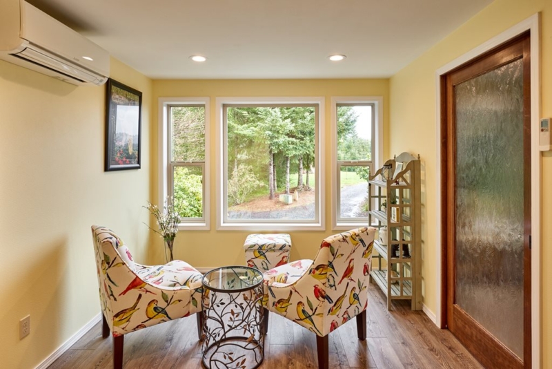 quaint sitting area