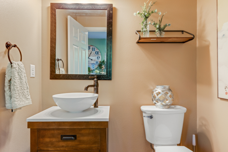 Powder bathroom