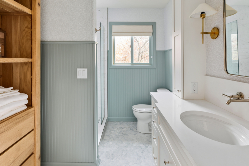 view of bathroom from