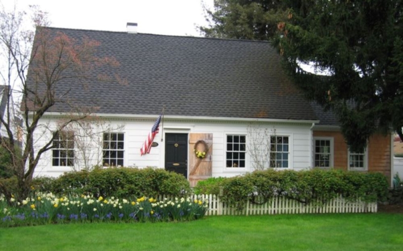 master bedroom suite and office addition for this 1940’s Cape Cod