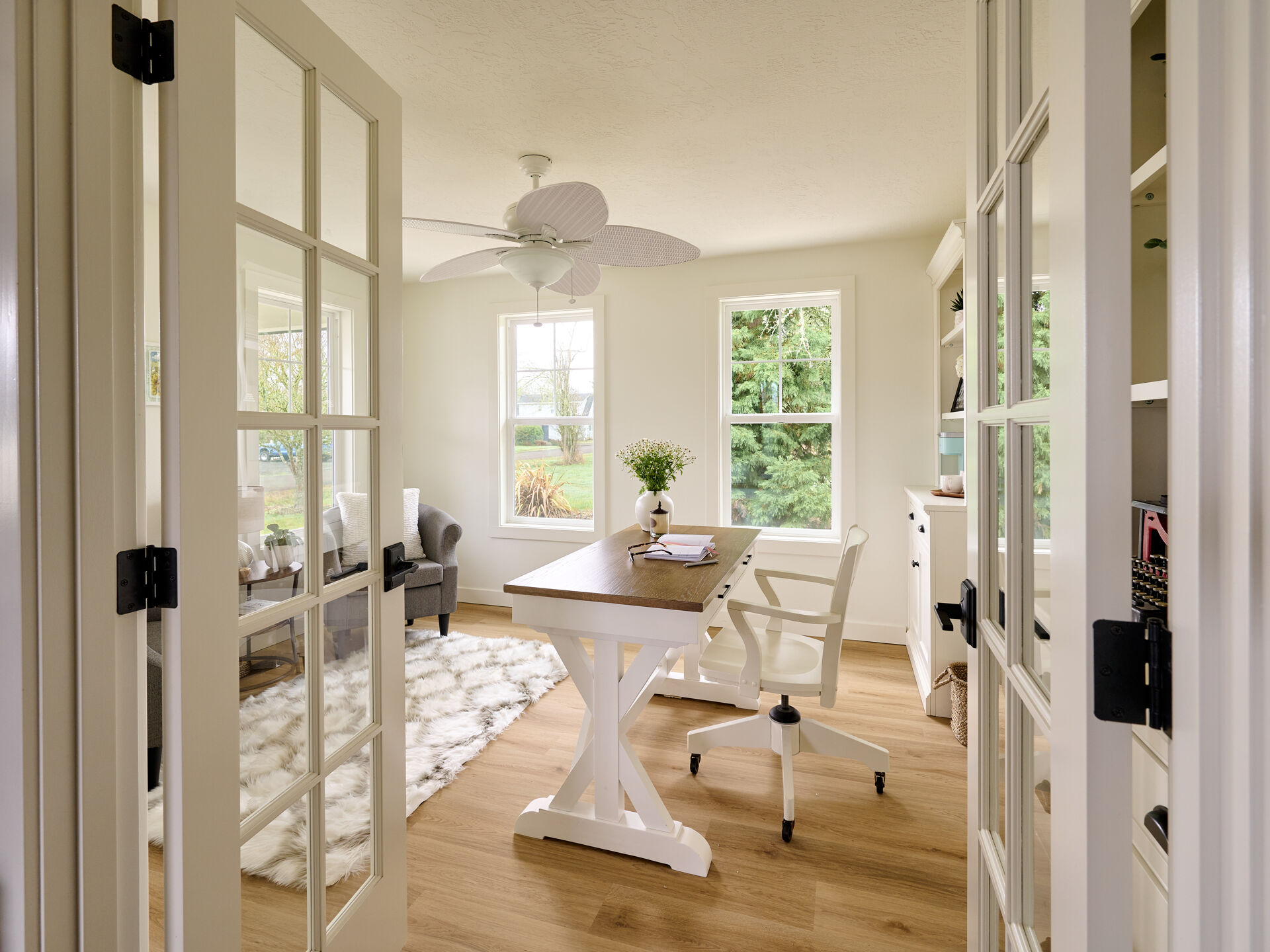 Corvallis Home Office remodel by Powell Construction