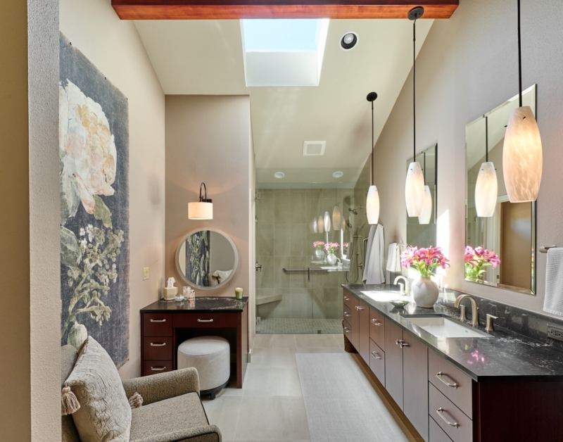 Luxurious Primary Barthroom Luxurious Primary Barthroom in whole home remodel by Powell Construction