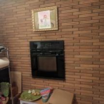 Large chimney wall removed in kitchen remodel by Powell Construction