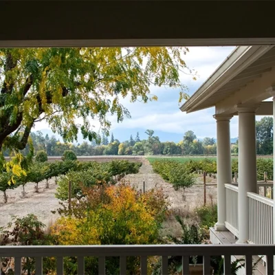 Orchard View from Covered Porch