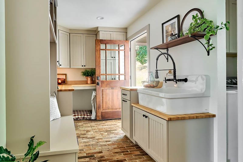 Gorgeous New England inspired remodel by Powell Construction.
