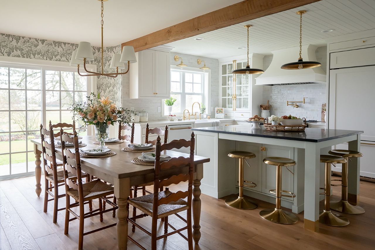 Kitchen and dining room