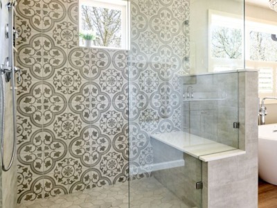 A shower bench gives homeowners the ability to stay in their homes as their mobility changes.